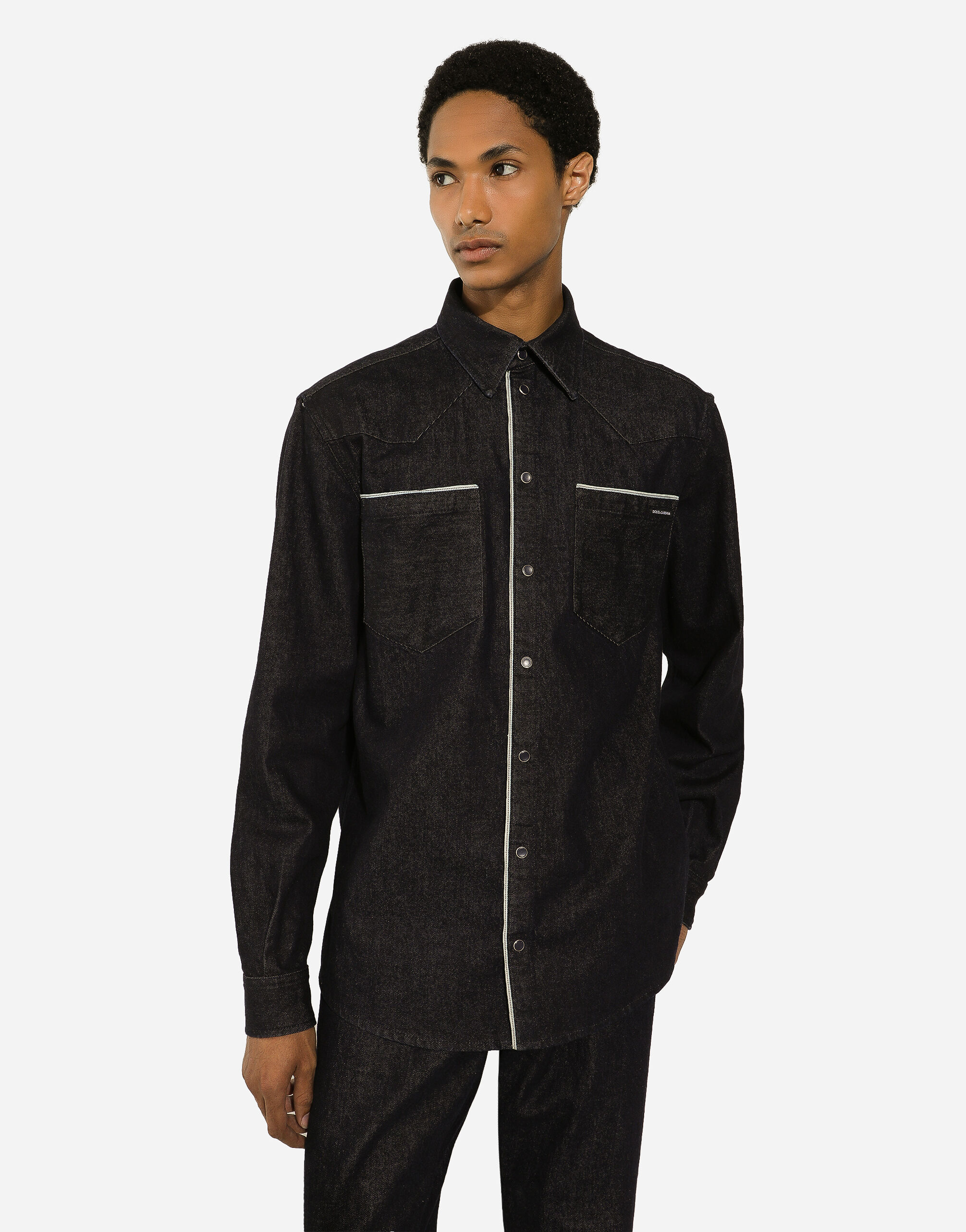 Dolce and gabbana gold fit shirt best sale