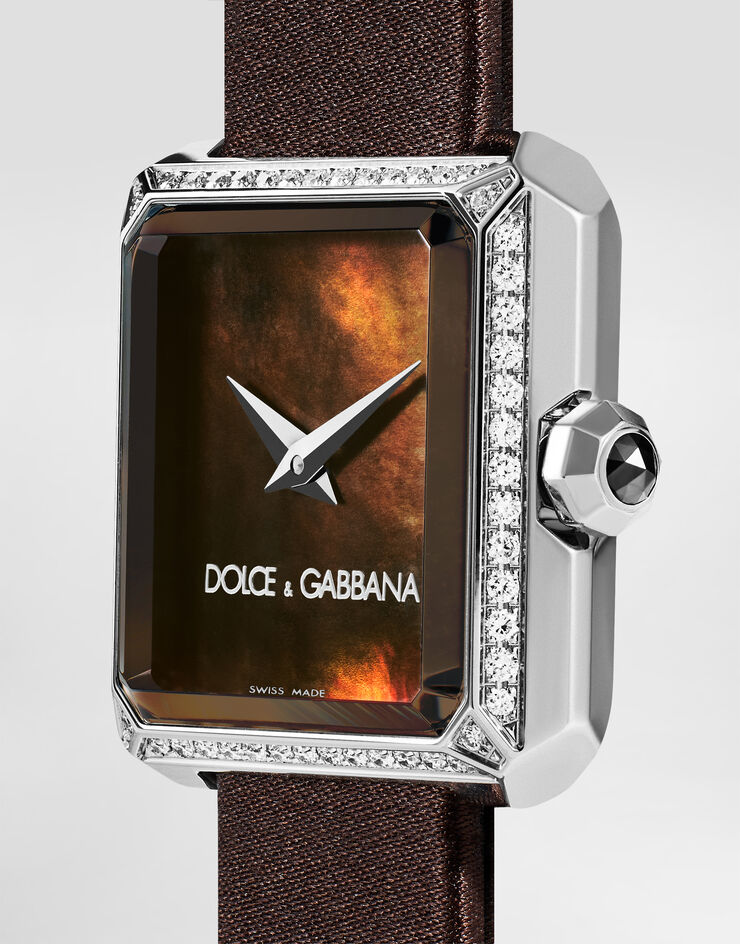 Dolce & Gabbana Sofia steel watch with diamonds Dolce & Gabbana Sofia steel watch with diamonds Chocolate WWJC2SXCMDT