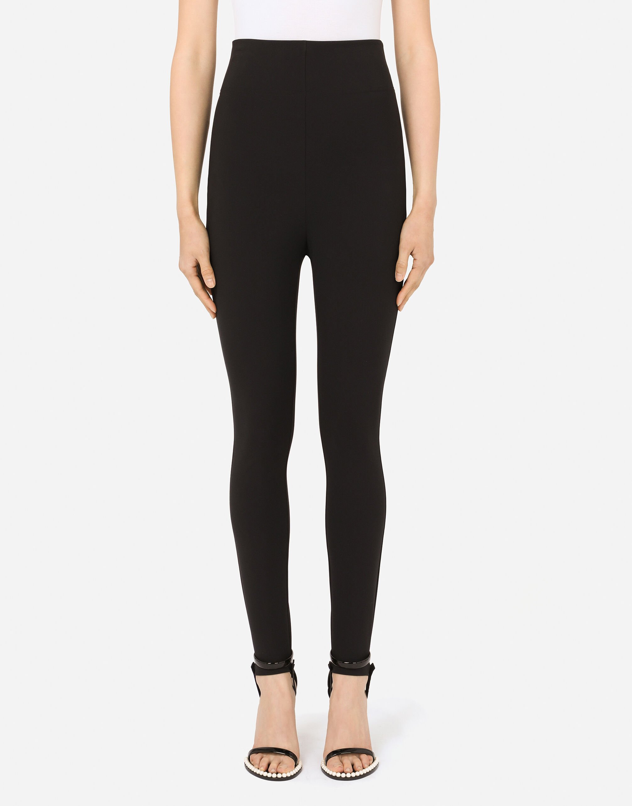 LEGGINGS in Black for Women | Dolce&Gabbana® US