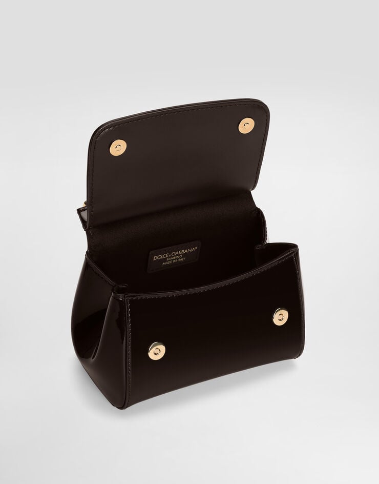 Dolce & Gabbana Sicily shoulder and crossbody bag in patent leather Dolce & Gabbana Sicily shoulder and crossbody bag in patent leather EB0003A1067