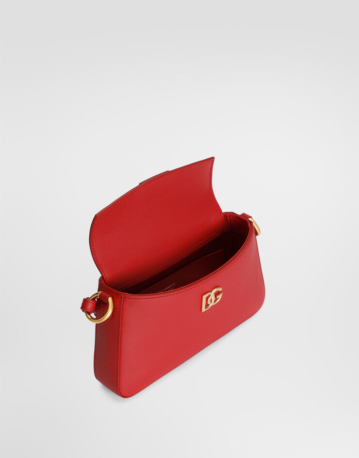 Dolce & Gabbana حقيبة هاتف من جلد العجل Red BI3466A3P00