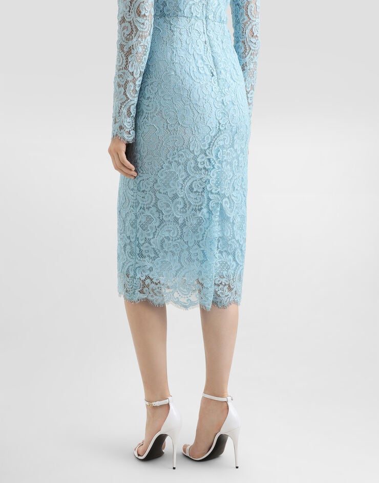 Dolce & Gabbana Cordonetto lace sheath dress Dolce & Gabbana Cordonetto lace sheath dress Azure F6M0DTILMDR