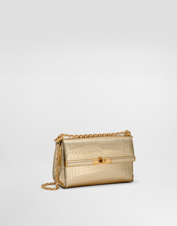 Dolce & Gabbana حقيبة مارلين سيتي صغيرة ذهبي BB7766A2C91