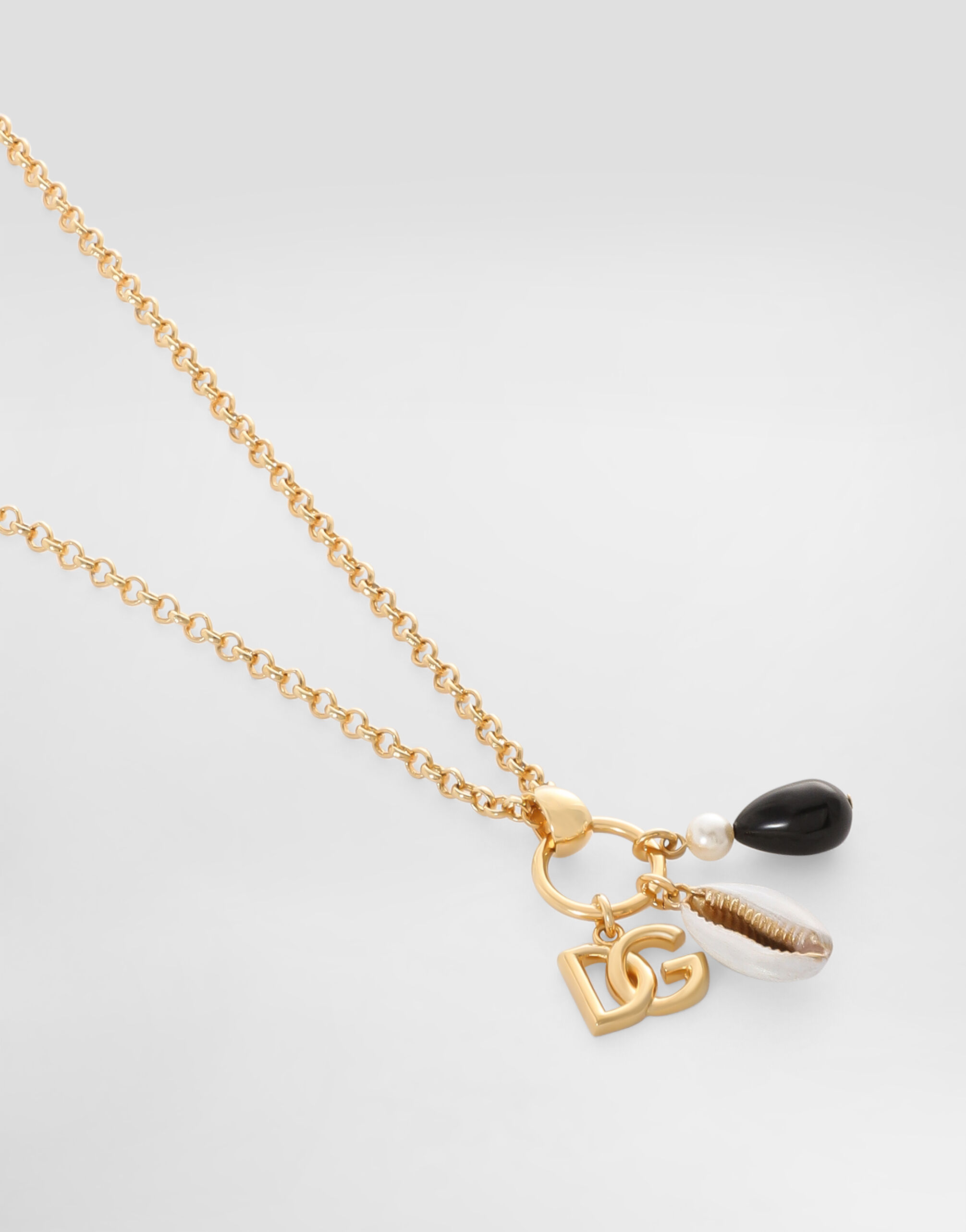 Goldのメンズ DGロゴ ネックレス | Dolce&Gabbana®