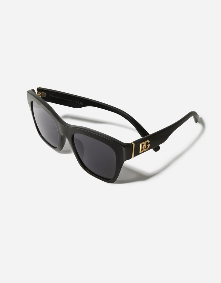 Dolce & Gabbana DG Crossed Sunglasses Black VG4512VP187