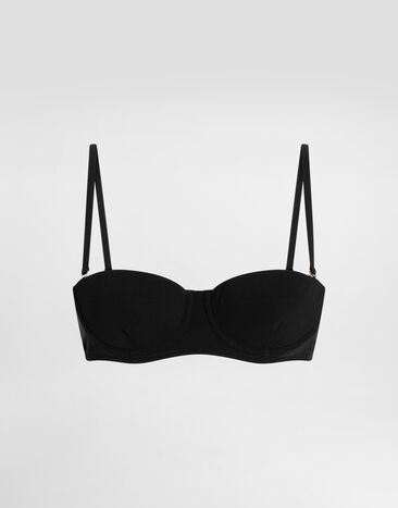 Dolce & Gabbana Balconette bikini top Black O1A16JONO12