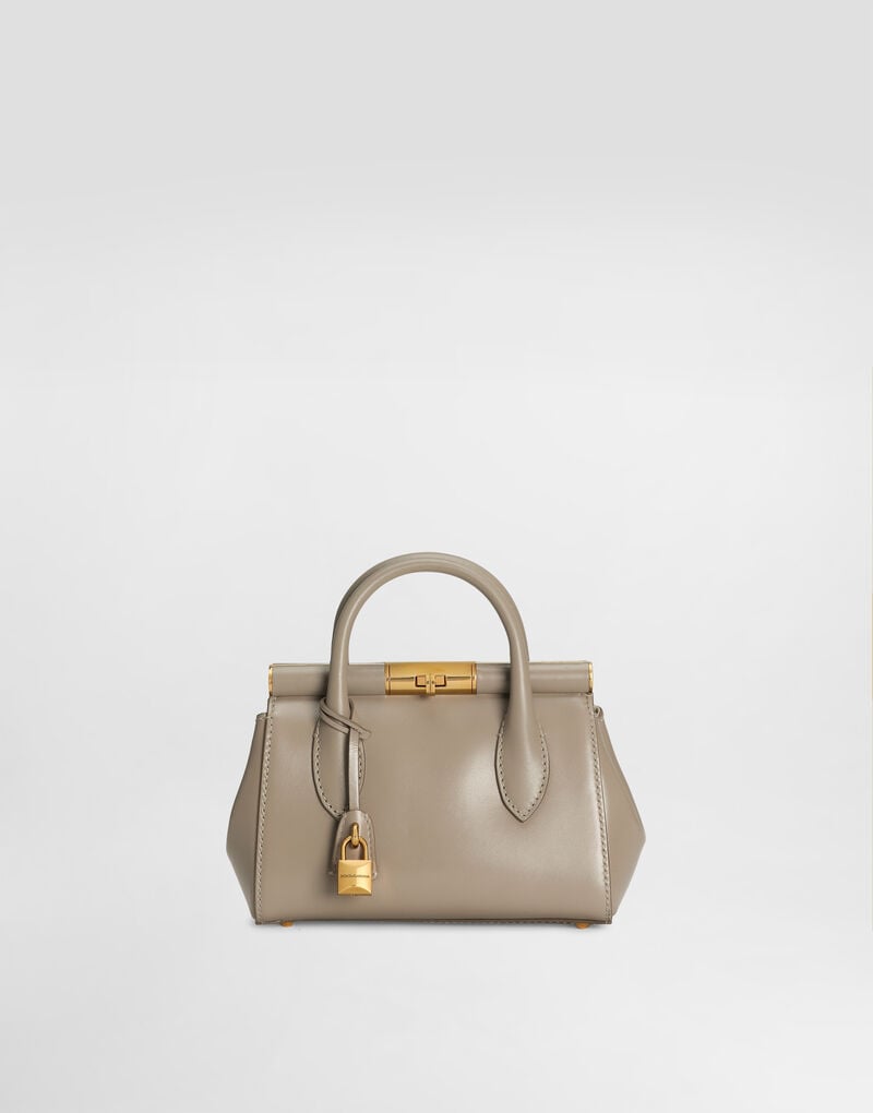 Mini Marlene Day Bag in Palmellato Calfskin Beige