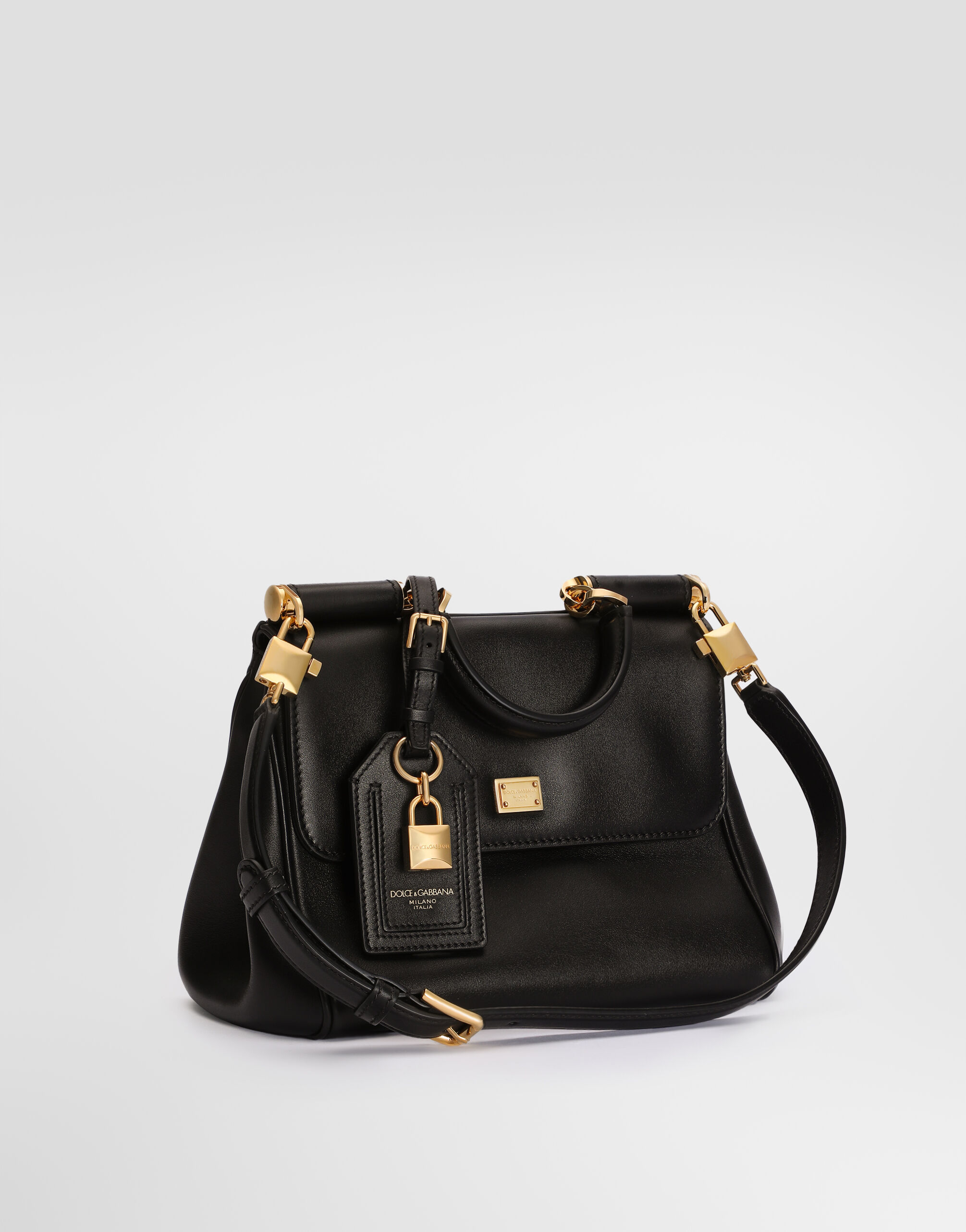 BORSA A MANO in Black for Women | Dolce&Gabbana®