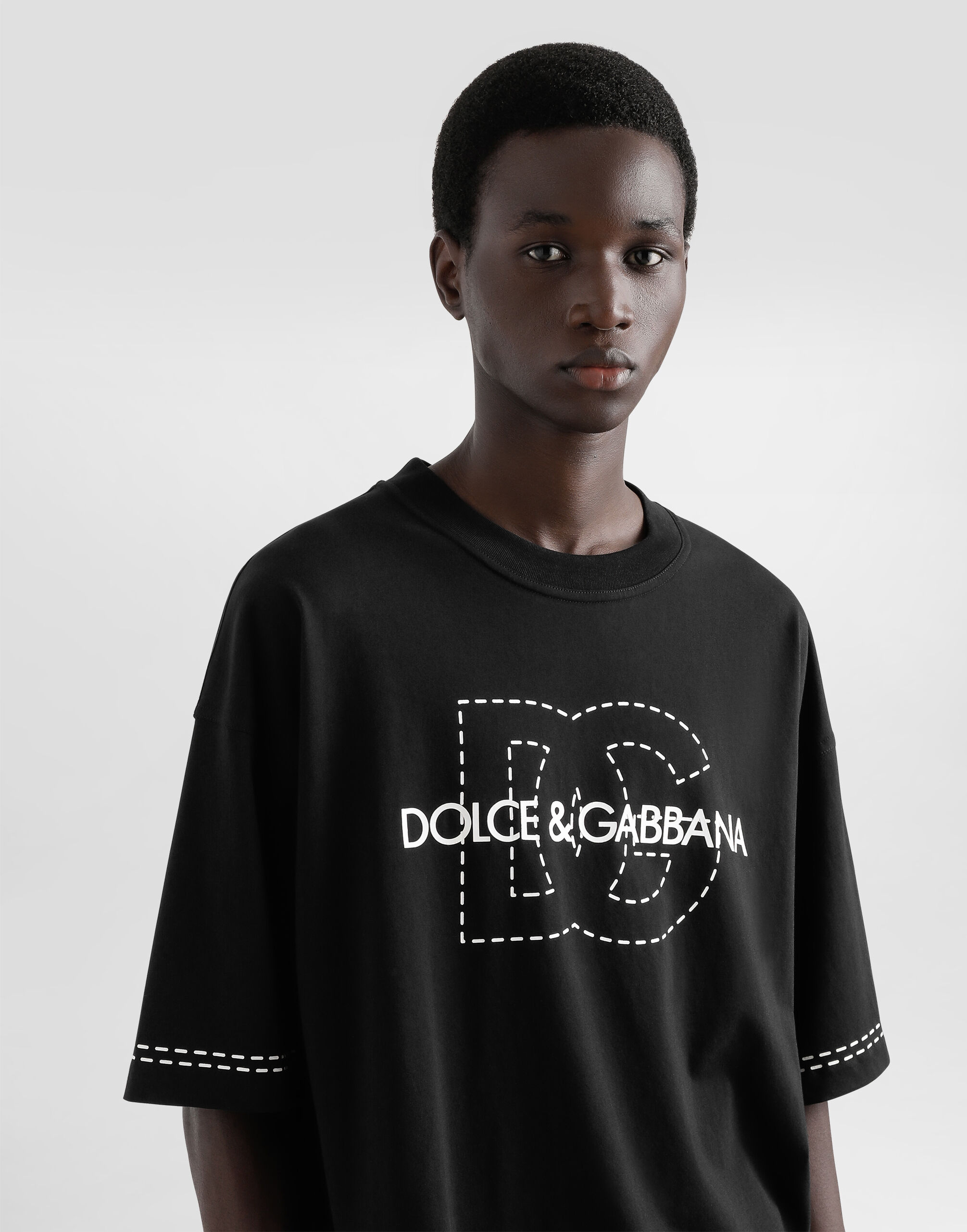 Cotton T-shirt with logo