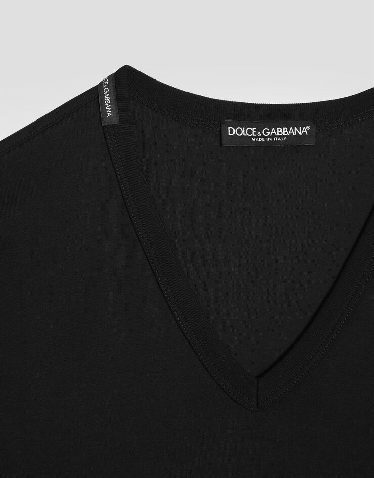 Dolce & Gabbana Cotton t-shirt Blue G8KG0TFU7EQ