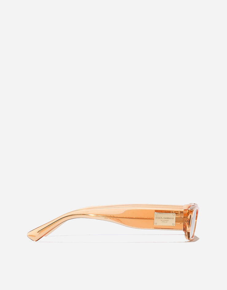 Dolce & Gabbana Surf camp sunglasses Transparent orange VG400MVP273