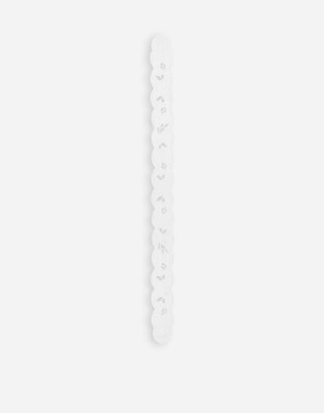 Dolce & Gabbana Cotton broderie anglaise headscarf White FS215ZGDCL5