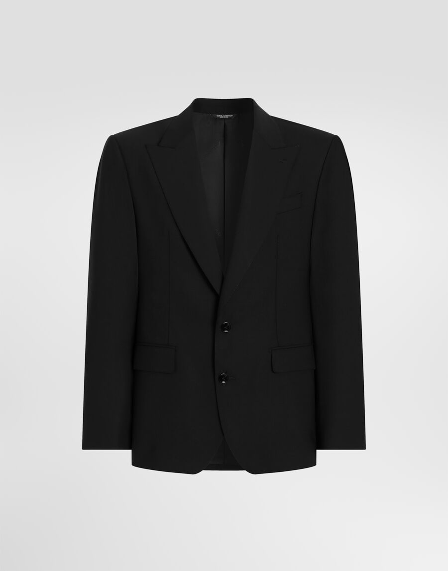 Sicilia Light single-breasted wool jacket