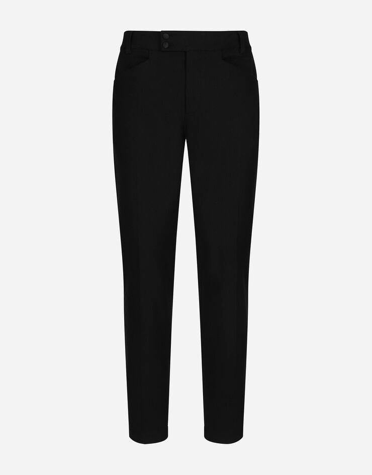 Dolce & Gabbana Classic gabardine pants Black GP0G7TFUFMT