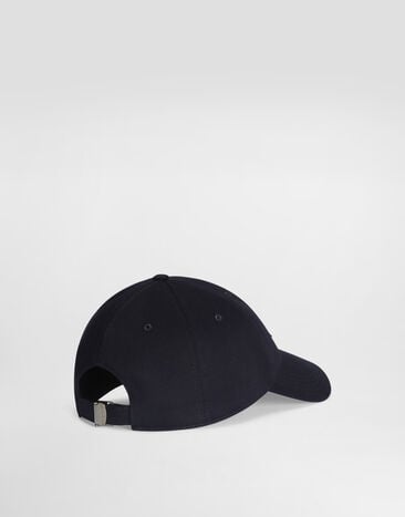 Dolce & Gabbana قبعة بيسبول من قطن Blue GH706ZFUFL9