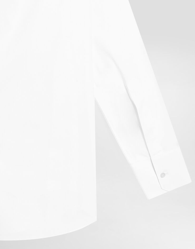 Dolce & Gabbana Striped poplin martini shirt Dolce & Gabbana Striped poplin martini shirt White G5OI6TFUMRY