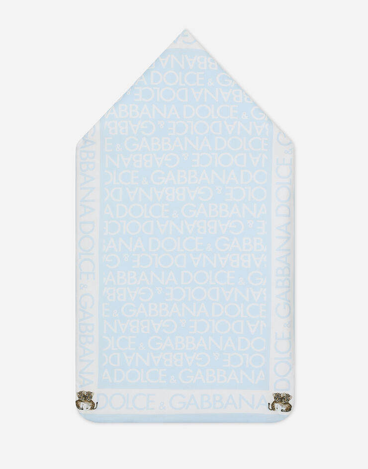 Dolce&Gabbana Конверт для новорожденных, из джерси с принтом Logomania #N/D LNJAD8G7KQ9