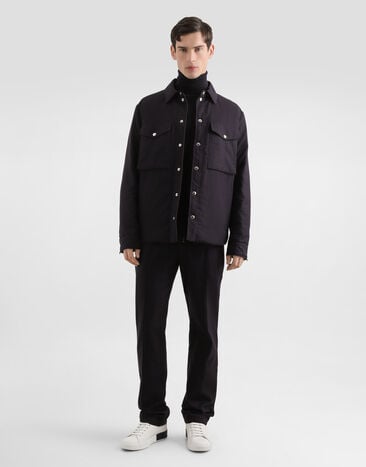 Dolce & Gabbana Reversible shirt jacket Multicolor G9BSMTFCTAB