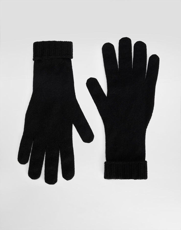 Dolce & Gabbana Guantes de cachemira Negro FX05KZJDVC2