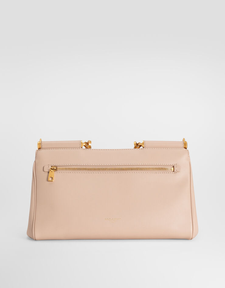 Dolce & Gabbana Medium My Sicily handbag in plongé calfskin Dolce & Gabbana Medium My Sicily handbag in plongé calfskin Pink BB7782B7321