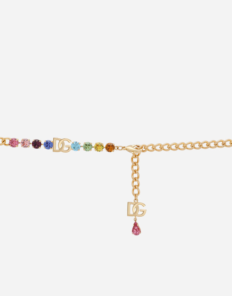 Dolce & Gabbana Chain belt with DG charm Gold WLO6J2W1111