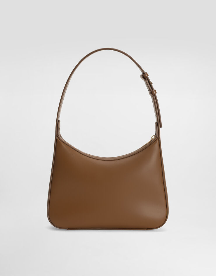 Dolce & Gabbana 3.5 shoulder bag in smooth calfskin Brown BB7598AW576