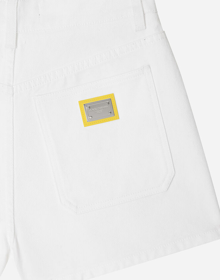 Dolce & Gabbana Shorts vaqueros Multicolor FTC37DG8KU9