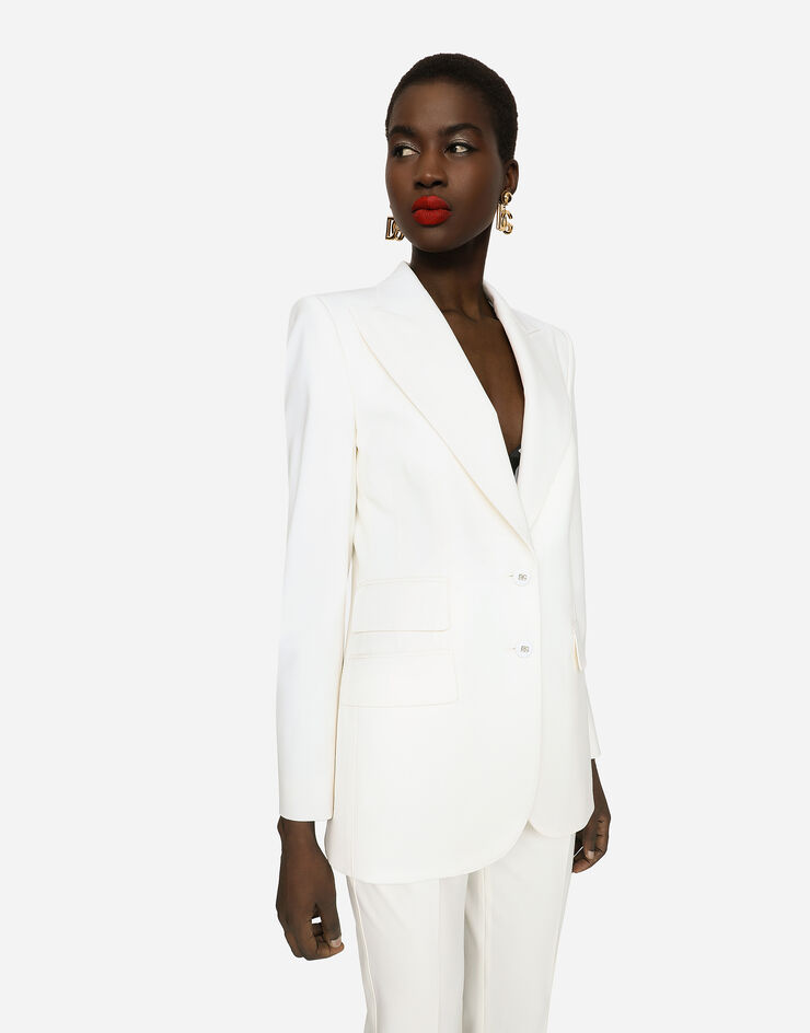 Dolce & Gabbana Two-way stretch wool jacket Multicolor F29Z8TGDA2F
