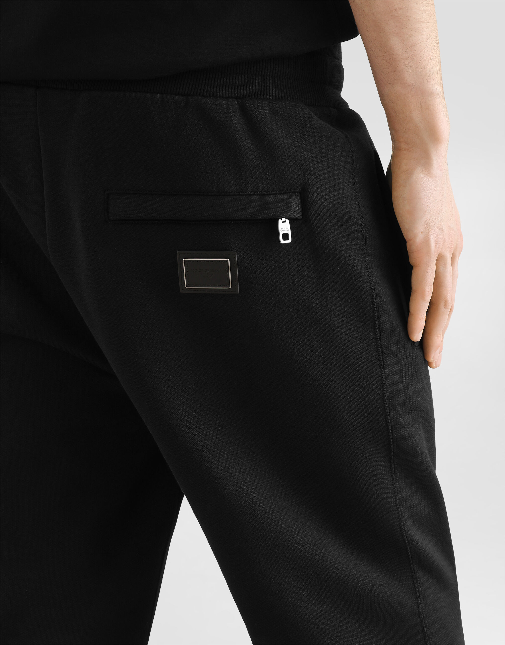 ブラックのメンズ Jersey jogging trousers | Dolce&Gabbana®