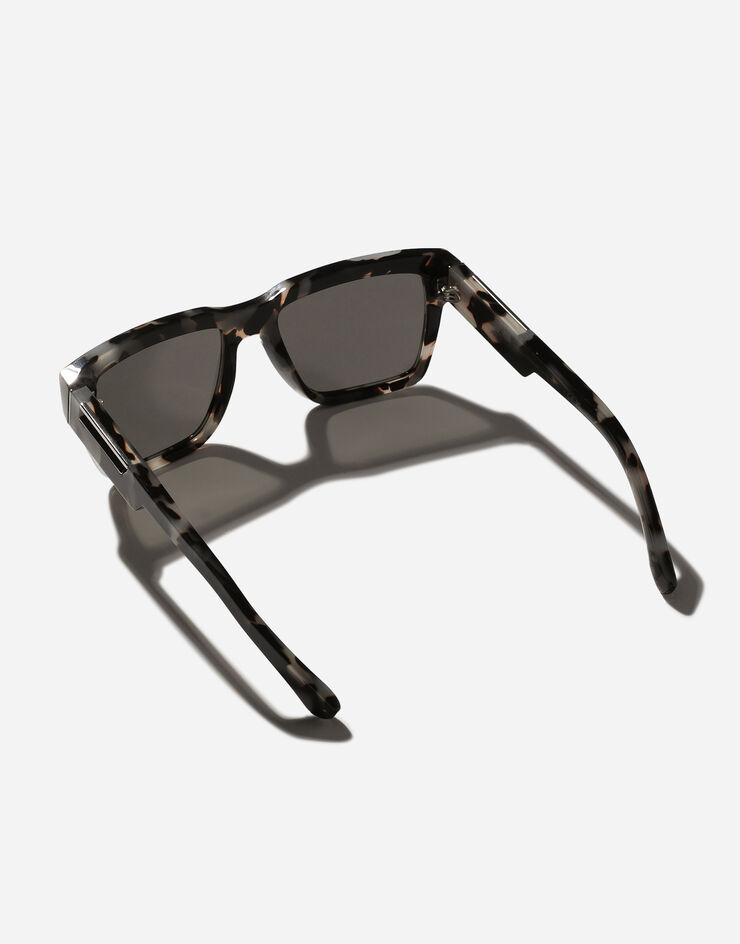 Dolce & Gabbana Солнцезащитные очки Mirror Logo Бежевый гавана VG446EVP587