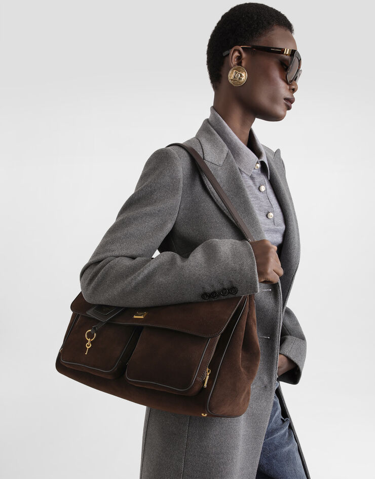 Dolce & Gabbana My Sicily handbag in split calfskin Dolce & Gabbana My Sicily handbag in split calfskin Multicolor BB7970BO903