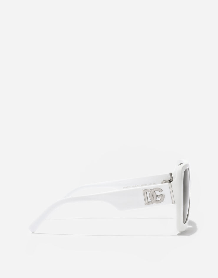 Dolce & Gabbana DG Crossed Sunglasses White VG4513VP287