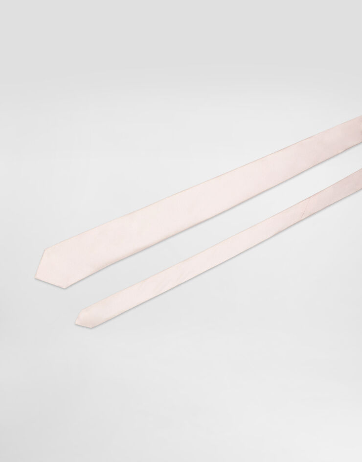 Dolce & Gabbana Silk twill tie Pink GT147EFU1XB