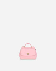 Dolce & Gabbana Patent leather mini Sicily bag Pink BI0330AV967