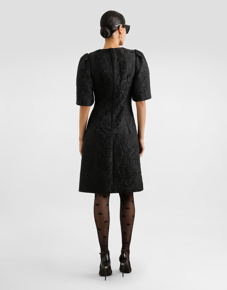 Dolce & Gabbana Brocade dress Black F6TZJTGDDBT