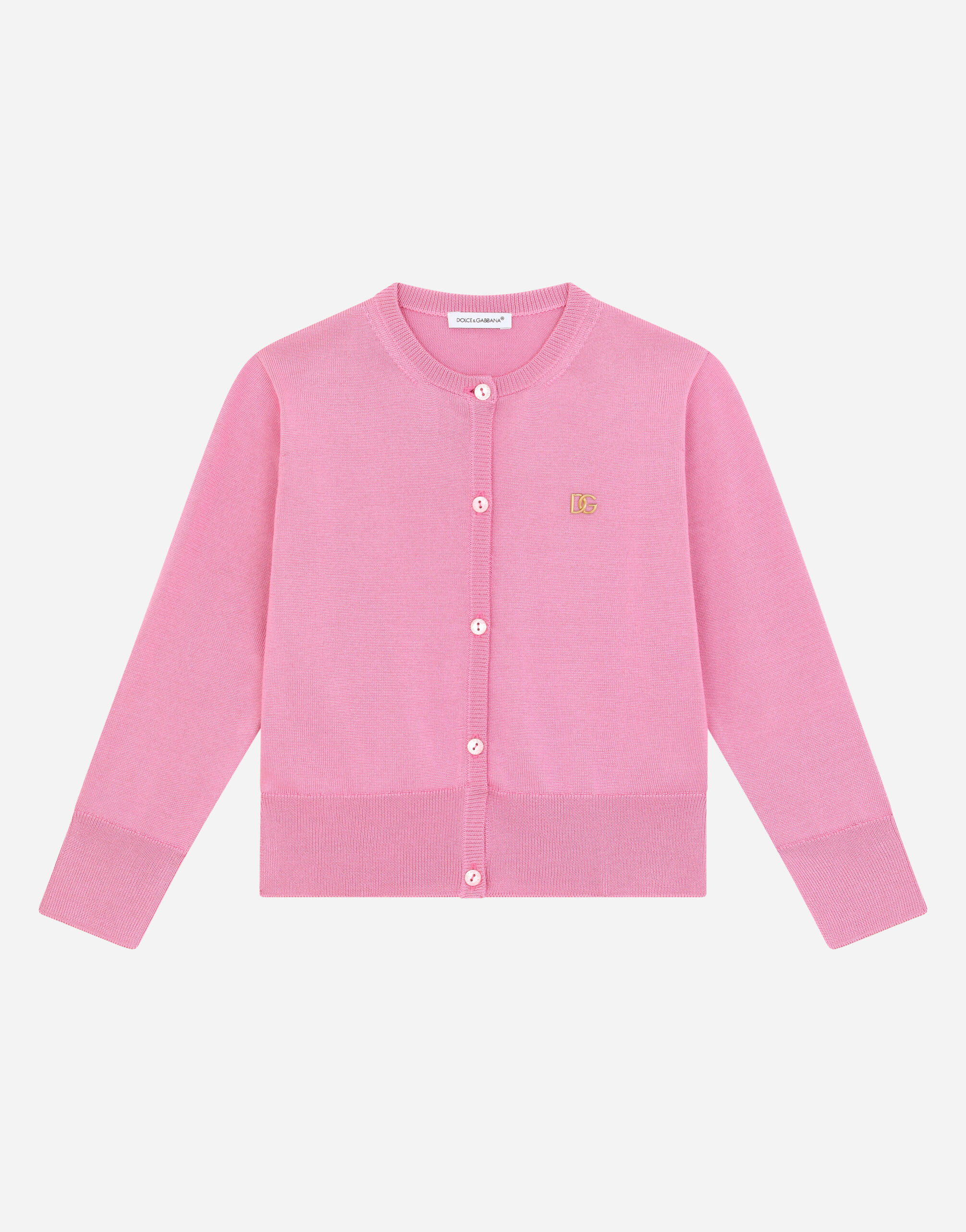 Pink 2025 silk cardigan