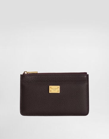 Dolce & Gabbana Calfskin card holder Bordeaux BI1261A0841