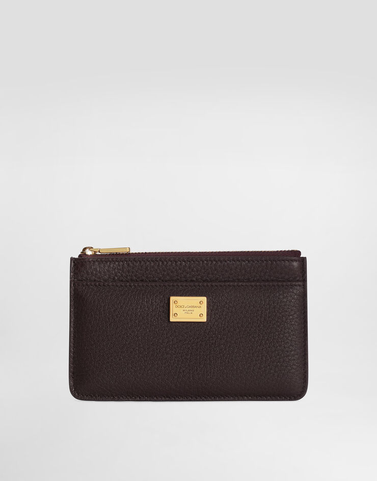 Dolce & Gabbana Calfskin card holder Dolce & Gabbana Calfskin card holder Bordeaux BI1261A0841