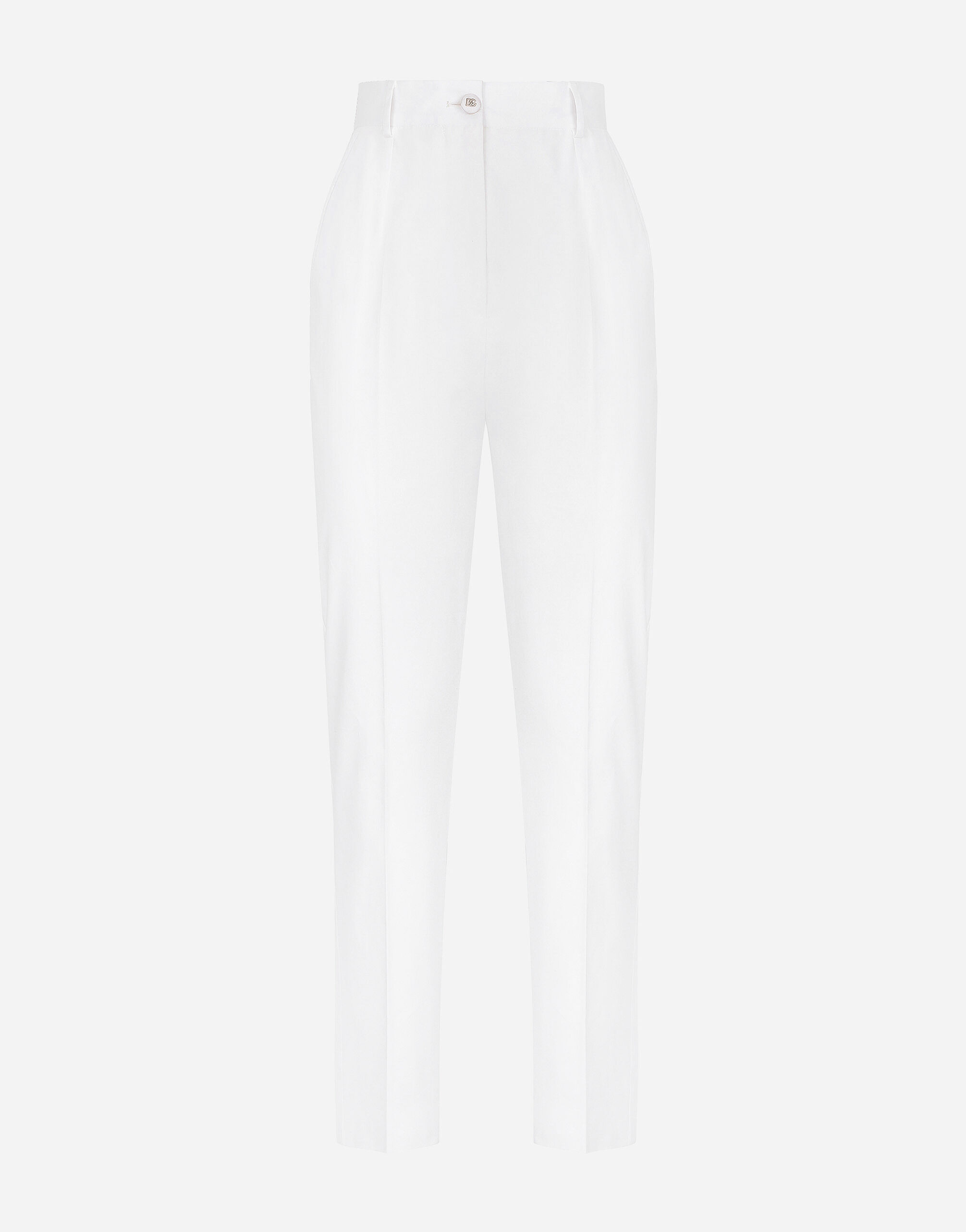 パンツ Dolce & Gabbana FW24 Tailored trousers (FTBVMTFU28J N0000) Tailored woolen pants in Grey for Women | Dolce&Gabbana®