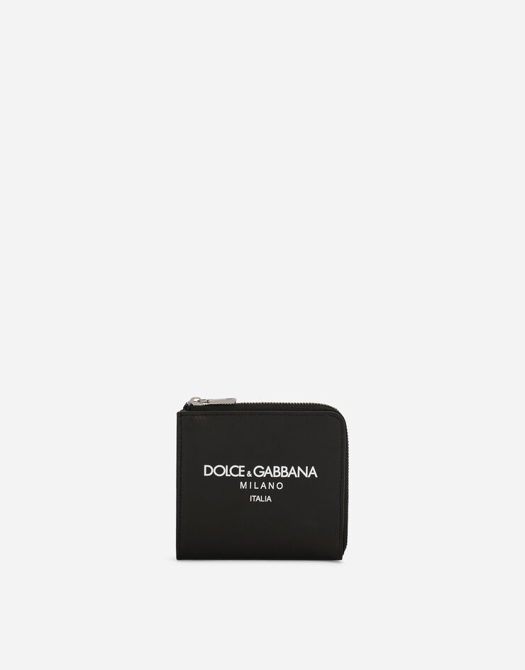 Dolce & Gabbana Calfskin card holder with logo Multicolor BP3273AN244