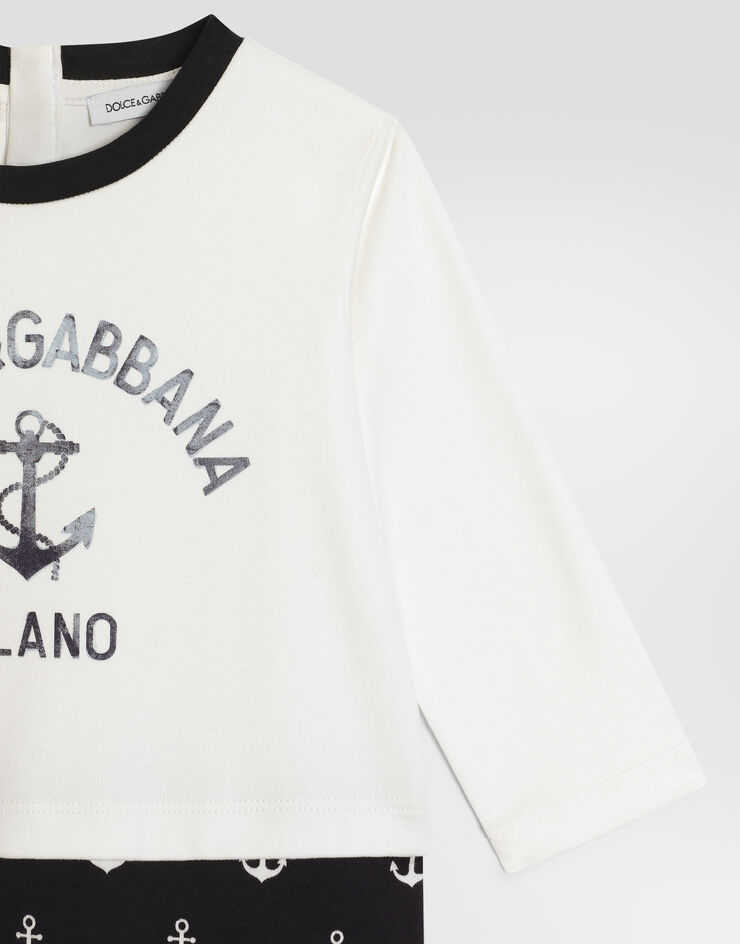 Dolce & Gabbana Marina-print interlock gift set Multicolor L1JO6HG7Q0X