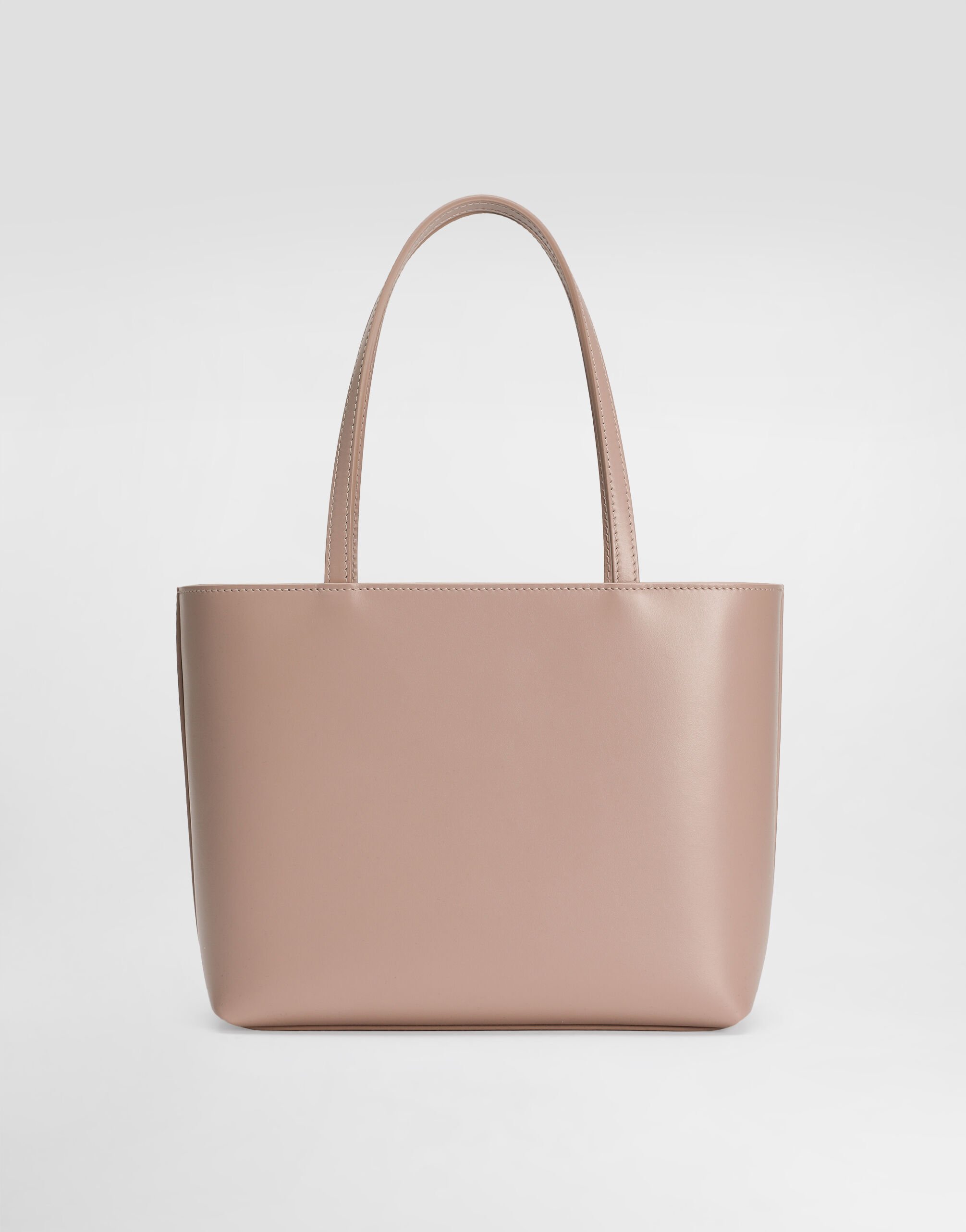 トートバッグ DOLCE & GABBANA Woman Tote bags Pink BB7338AW576 80441 Small calfskin DG Logo Bag shopper in Lilac for Women