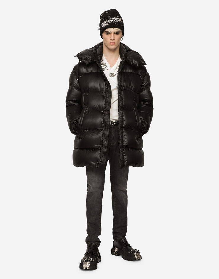 Dolce & Gabbana GIUBBOTTO CON ZIP Black G9YF0TFUMQH