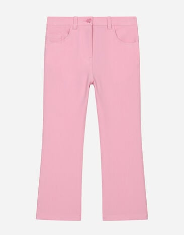 Dolce & Gabbana DG 徽标卡迪喇叭裤 粉红 EB0248A1471