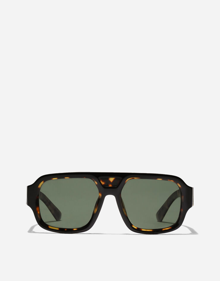 Dolce & Gabbana Gafas de sol Lusso Sartoriale Negro sobre w habana amarillo VG4516VP49A