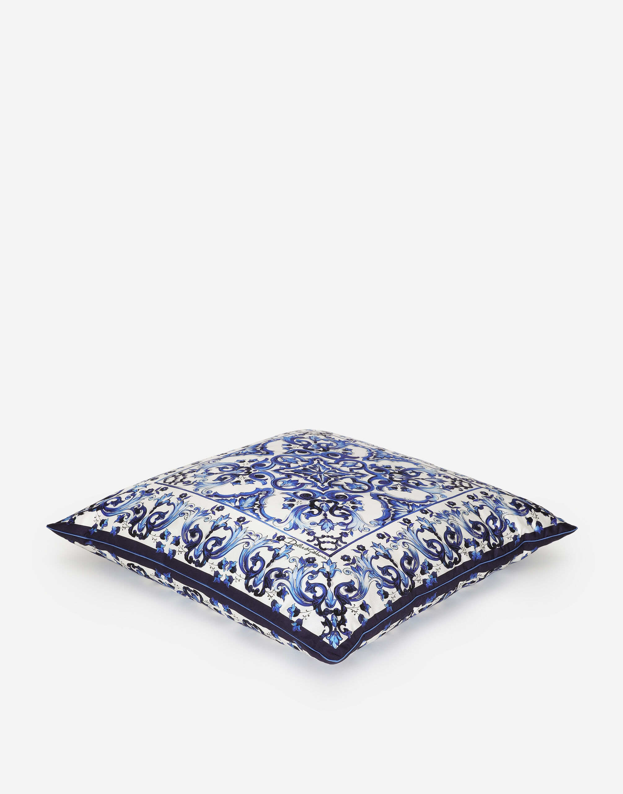 DOLCE & GABBANA シルク ブラックのメンズ シルク クルーネック プルオーバー