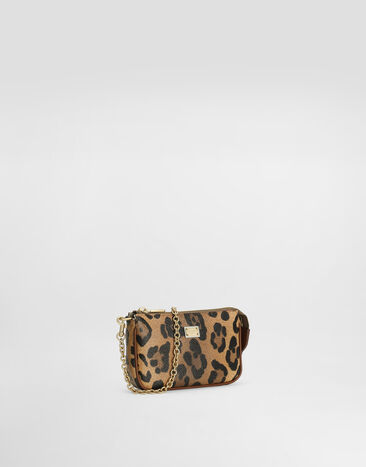 Dolce & Gabbana DG candy leo-print calfskin crossbody bag Print EB0268A0239