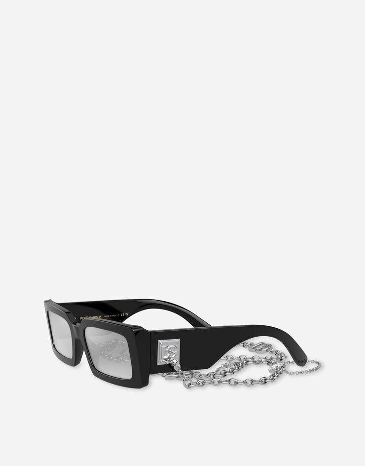 Dolce & Gabbana Sonnenbrille Zebra Schwarz VG4416VP16G