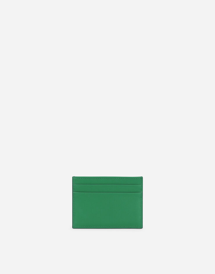 Dolce & Gabbana DG Logo card holder Green BI0330AG081