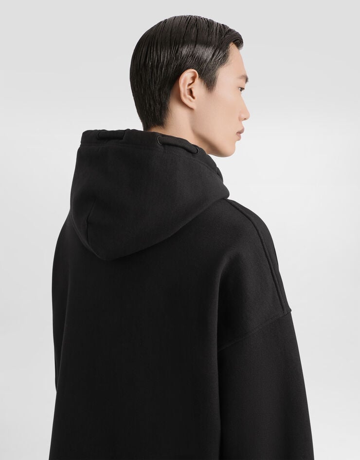 Dolce & Gabbana Zip-up hoodie Dolce & Gabbana Zip-up hoodie Black G9BVJTG7PLA